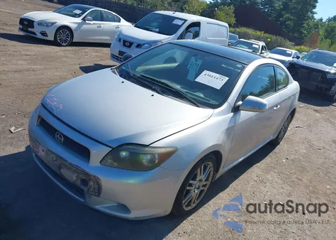 2006 Scion Tc из США, поврежденный, VIN JTKDE177X60106095